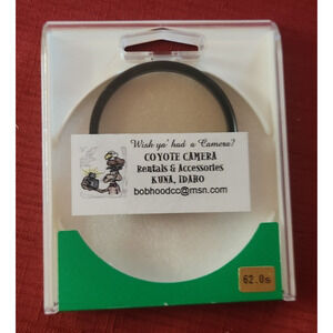 Hoya High Quality UV Filter 62.0s Circular Camera Lens Made in Philippines NIB